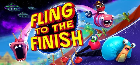 Fling to the Finish game banner