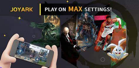 Play on Max settings with JoyArk
