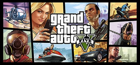 Grand Theft Auto V game banner