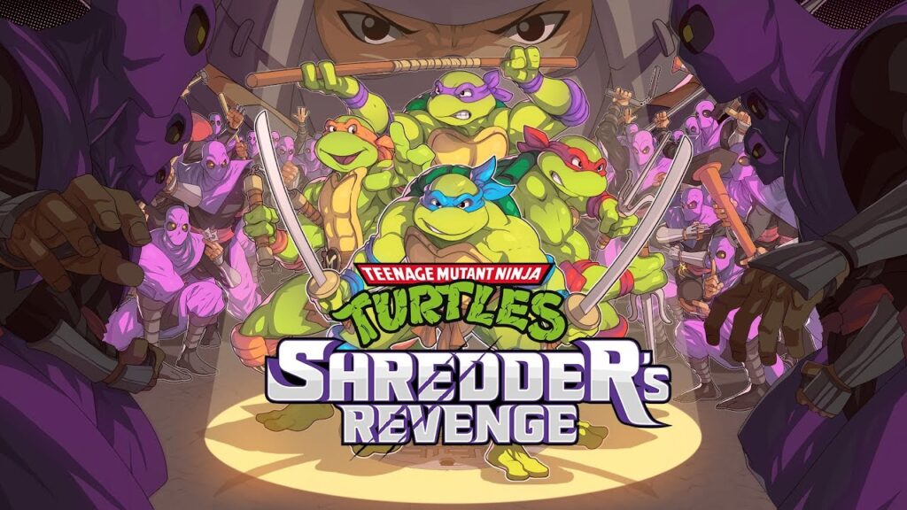 Teenage Mutant Ninja Turtles Shredders Revenge Game Banner