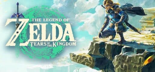 The Legend of Zelda: Tears of the Kingdom game banner - find out where to play in the cloud