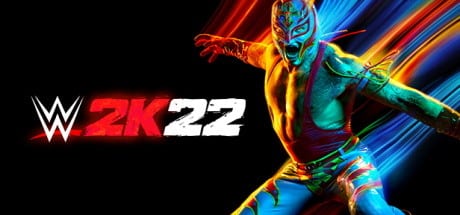 WWE 2K22 game banner