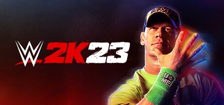 WWE 2K23 game banner