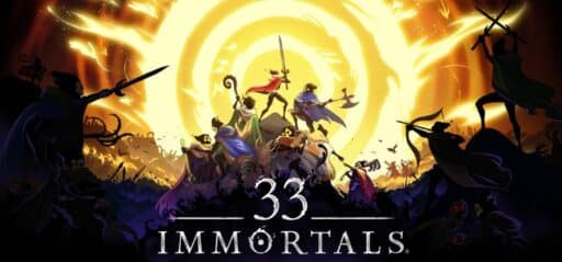 33 Immortals game banner - find where to play in the cloud