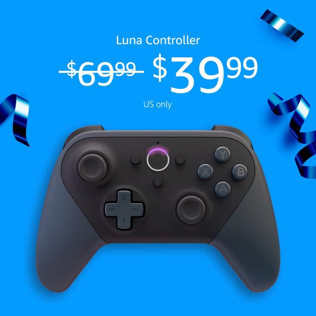 Luna Controller + FREE 1-month Luna+ (new subscriber offer)