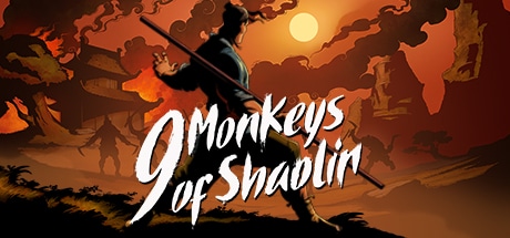 9 Monkeys of Shaolin game banner