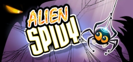Alien Spidy game banner