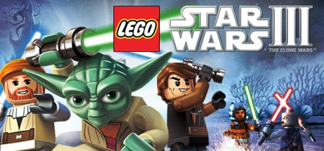 LEGO STAR WARS III: THE CLONE WARS game banner