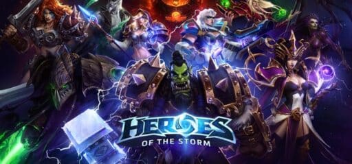 Heroes of the Storm game banner - find where to play in the cloud