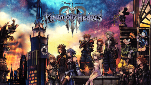 Kingdom Hearts III game banner