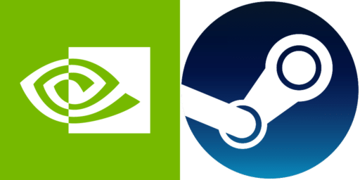 Steam and NVIDIA Logos