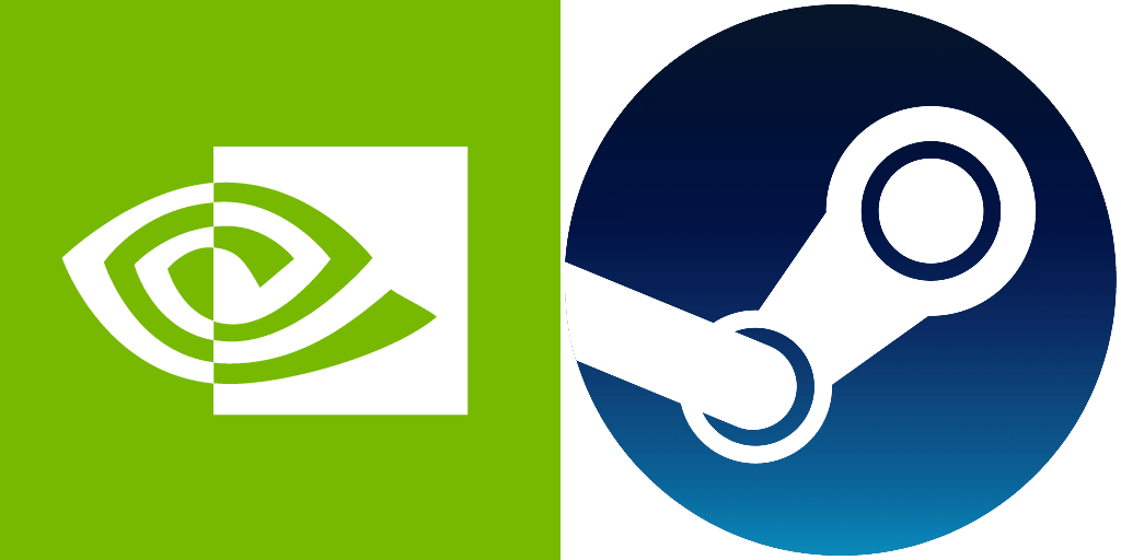 Steam and NVIDIA Logos