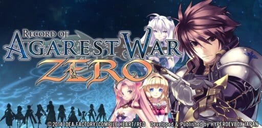 Record of Agarest War Zero game banner