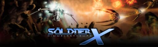 Soldner-X: Himmelssturmer game banner