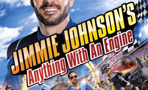 Jimmie Johnson's Anything with an Engine game banner