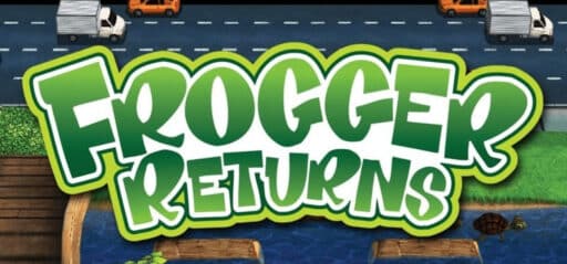 Frogger Returns game banner - find where to play in the cloud