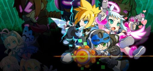 GAL*GUNVOLT BURST game banner - find out how to play with cloud gaming