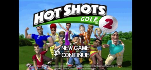 Hot Shots Golf 2 game banner - find where to play in the cloud