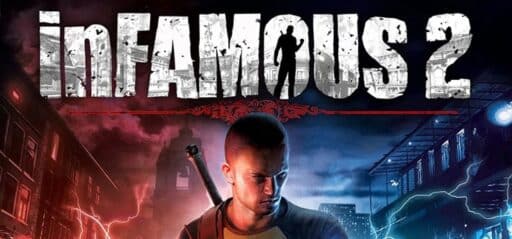 inFamous 2 game banner - find out how to play with cloud gaming