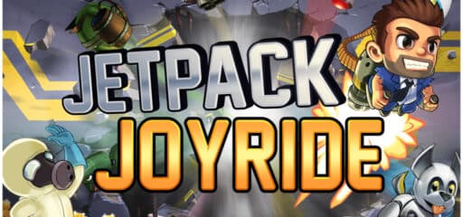 Jetpack Joyride Deluxe game banner - find out how to play with cloud gaming