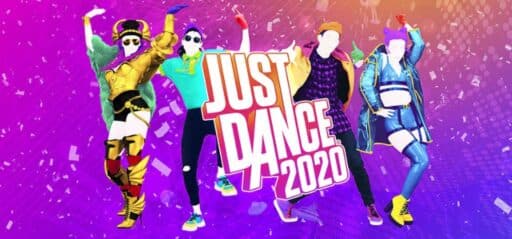Just Dance 2020 game banner - find out where to play in the cloud