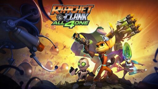 Ratchet & Clank: All 4 One game banner