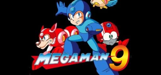 Mega Man 9 game banner - find out where to play in the cloud