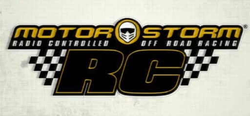 MotorStorm RC game banner - find where to play in the cloud