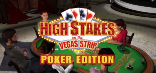 High Stakes on the Vegas Strip: Poker Edition game banner