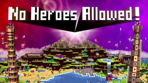 No Heroes Allowed! game banner