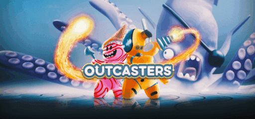 Outcasters game banner - find where to play in the cloud