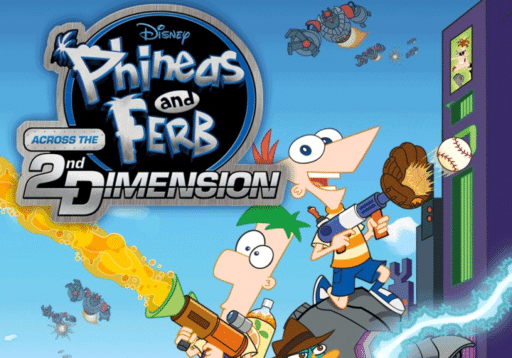 Phineas and Ferb: Across the Second Dimension game banner