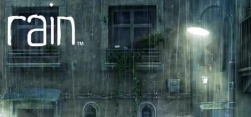 rain game banner - find where to play in the cloud