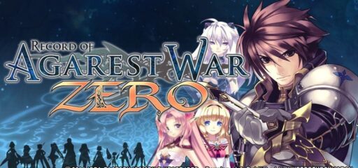 Record of Agarest War Zero game banner