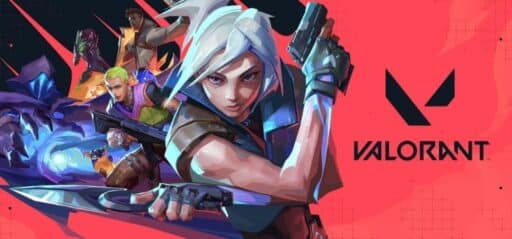 VALORANT game banner - find out where to play in the cloud