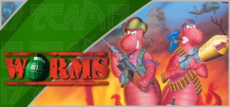 Worms game banner - find where to play in the cloud