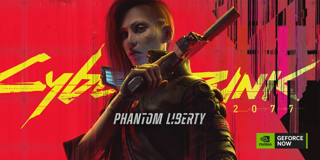 Cyberpunk 2077 Phantom Liberty GFN Banner