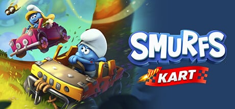 Smurfs Kart game banner