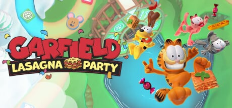 Garfield Lasagna Party game banner