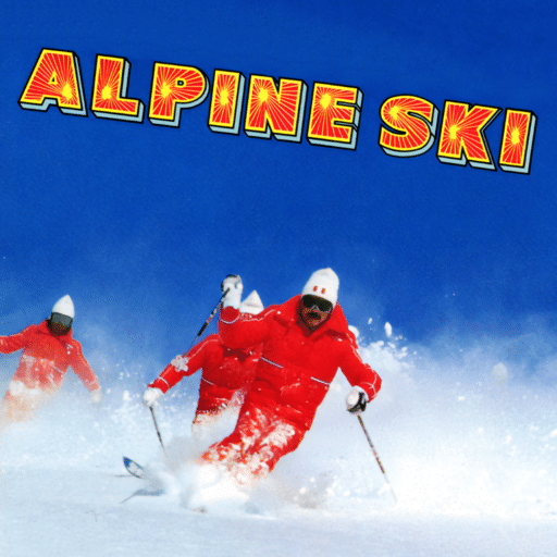 Alpine Ski game banner