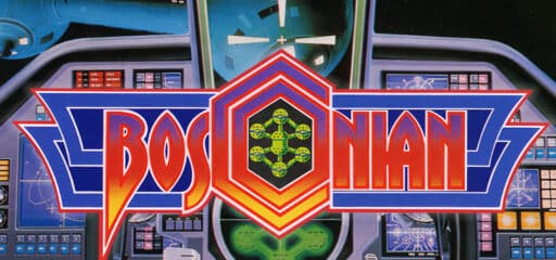 Bosconian game banner - find where to play in the cloud