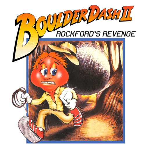 Boulder Dash II: Rockford's Revenge game banner
