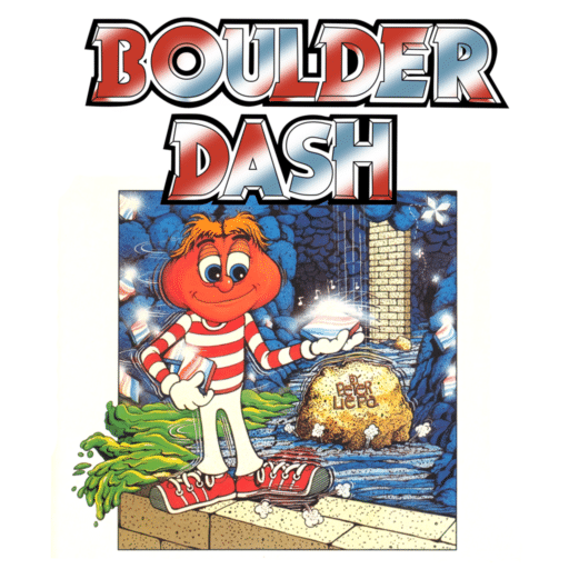 Boulder Dash game banner