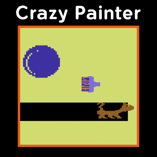 Crazy Painter game banner