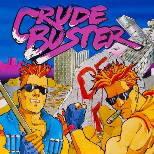 Crude Buster (Two Crude Dudes) game banner