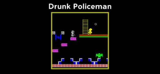 Drunk Policeman game banner - find where to play in the cloud