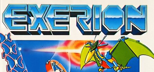 Exerion game banner - find where to play in the cloud