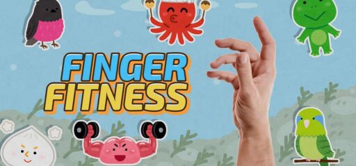 Finger Fitness game banner - find where to play in the cloud