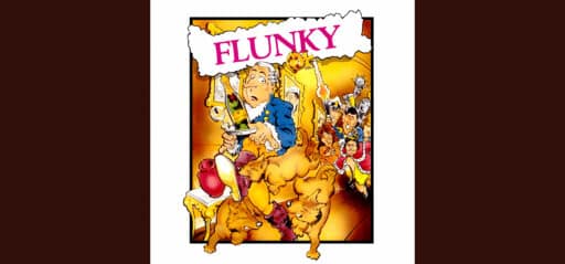 Flunky game banner - find where to play in the cloud