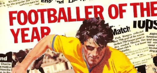Footballer of the Year game banner - find where to play in the cloud
